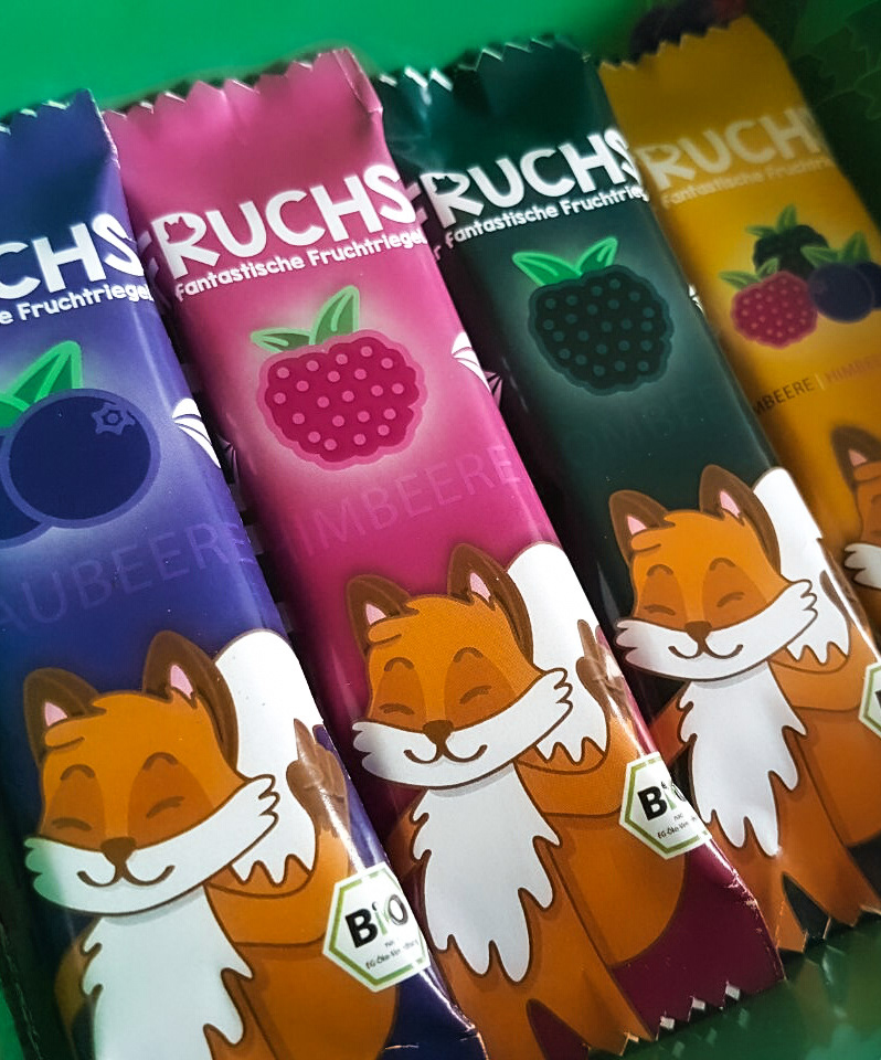 Fruchs-Riegel-Verpackung
