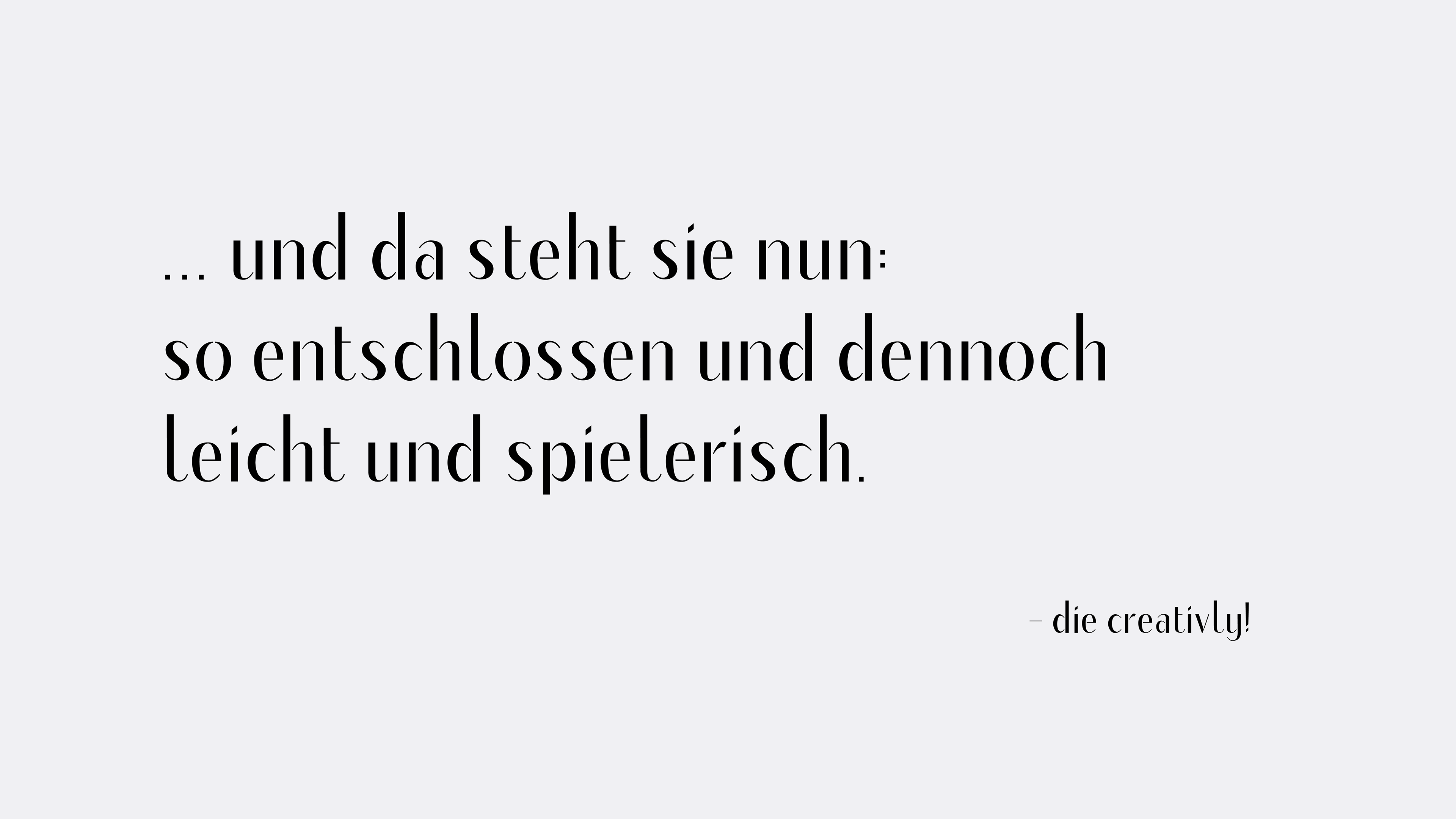 Beschreibung der Schriftwirkung