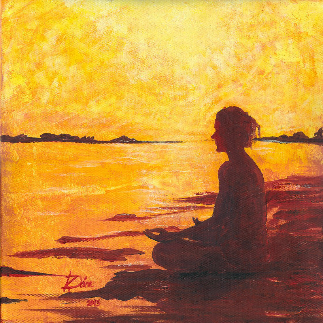 Utazás - 40x40 cm, acrylic, canvas