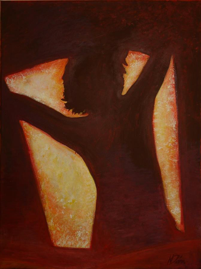 Reggel - 70x50cm, acrylic, canvas