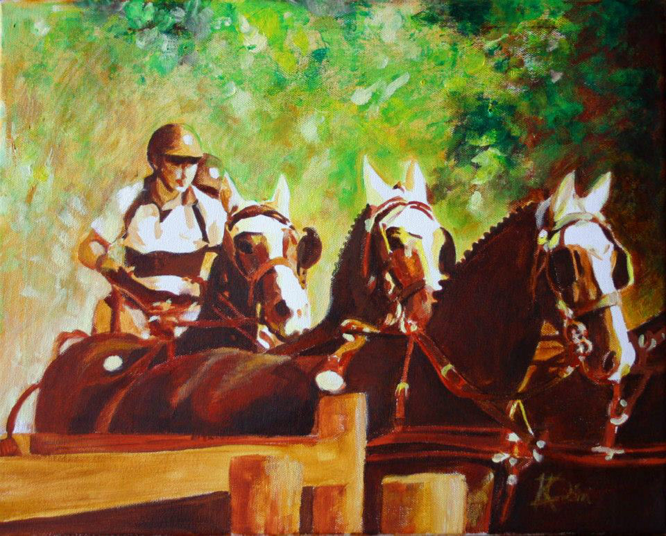 Hajtás - 40x50 cm acrylic, canvas