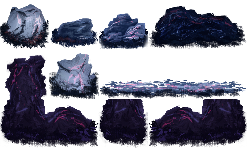 rocks & misc environment