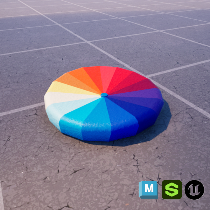 3D Model in Unreal Editor