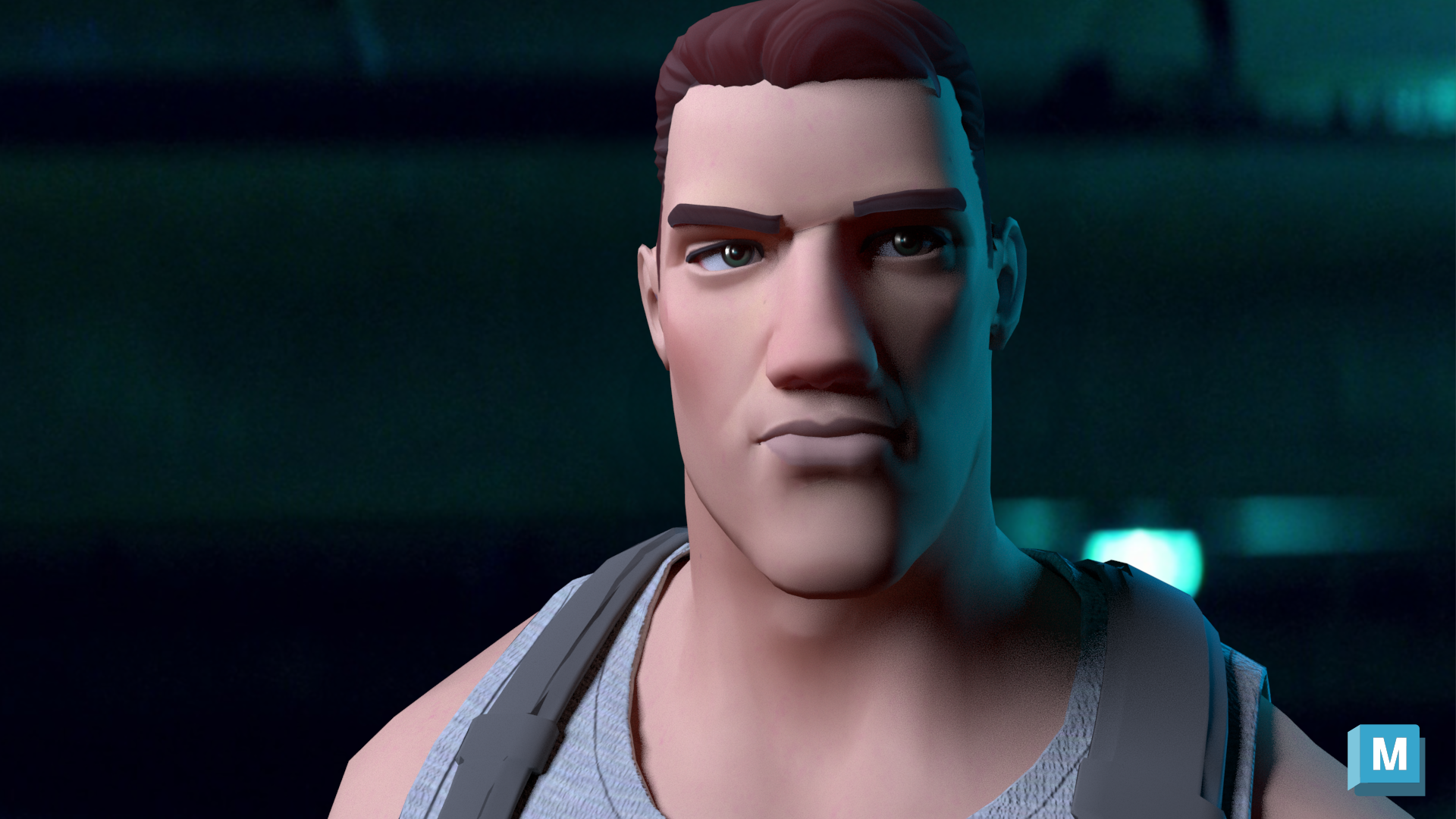 Responsible for lighting, model sourced from AnimProps.