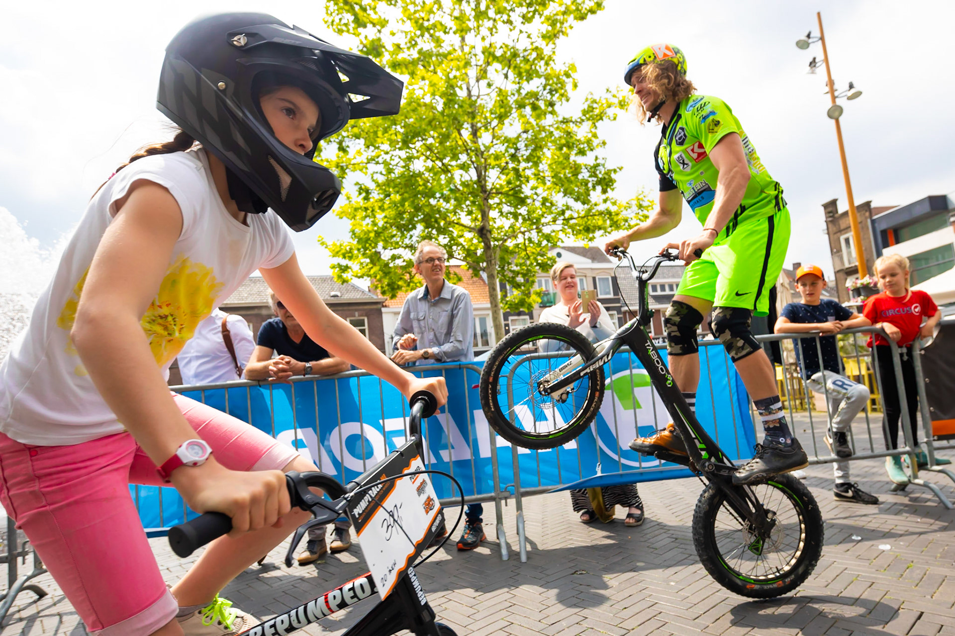 Urban City Cross in winkelcentrum Arendshof in Oosterhout.