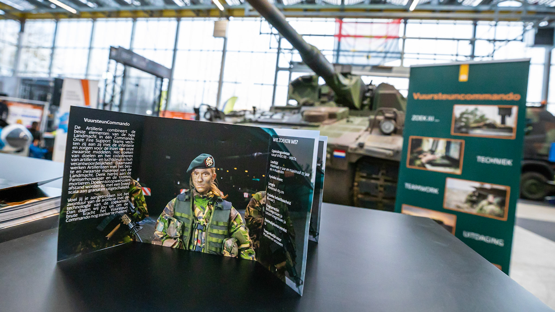 Bright Day Defensie in Expo Haarlemmermeer.