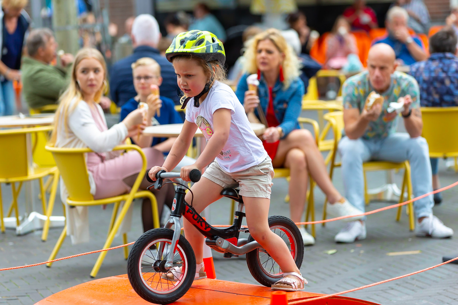 Urban City Cross in winkelcentrum Arendshof in Oosterhout.