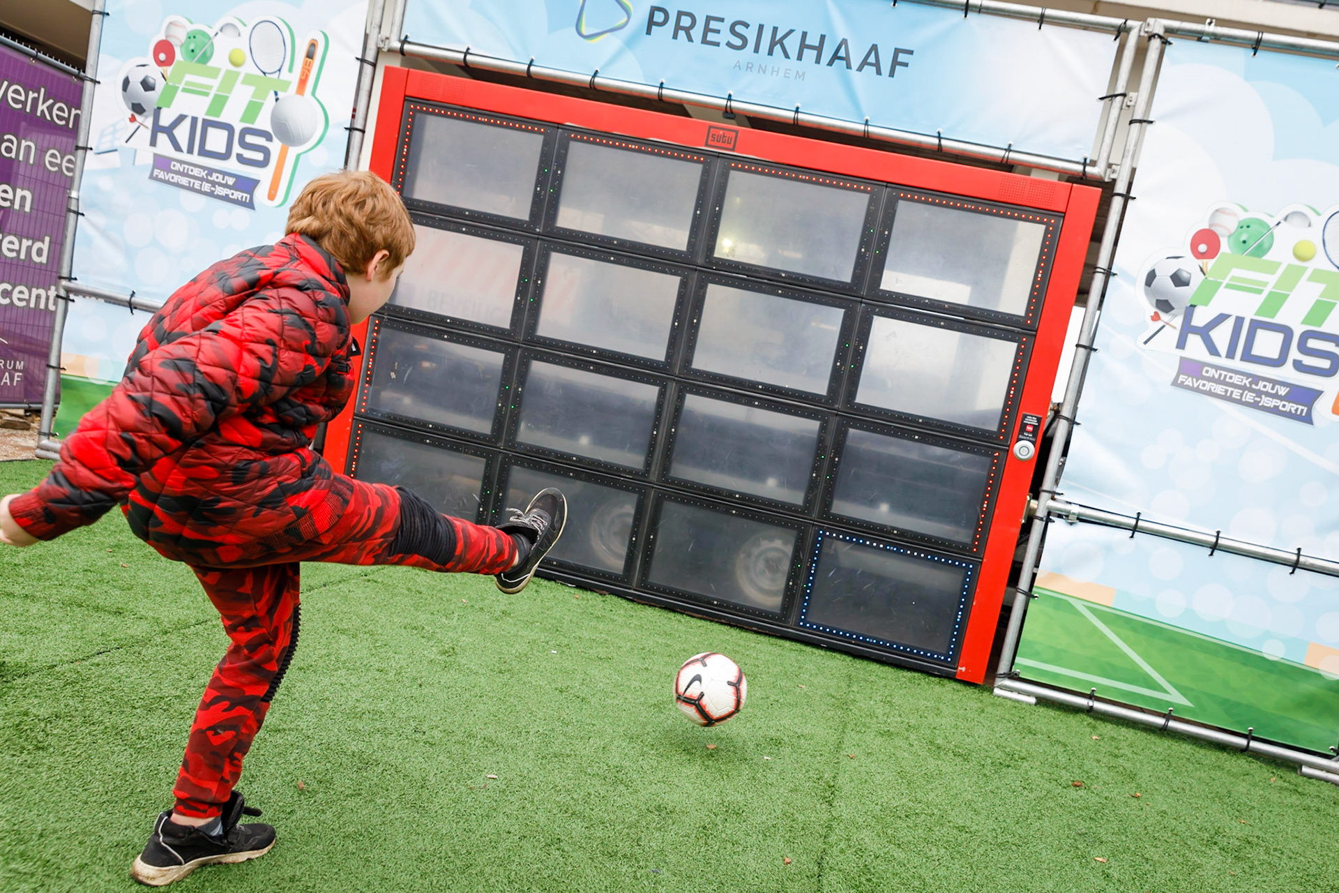 Fit Kids in winkelcentrum Presikhaaf te Arnhem.