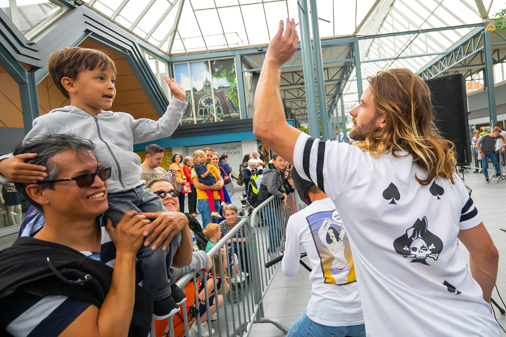 Urban City Cross in winkelcentrum Arendshof in Oosterhout.