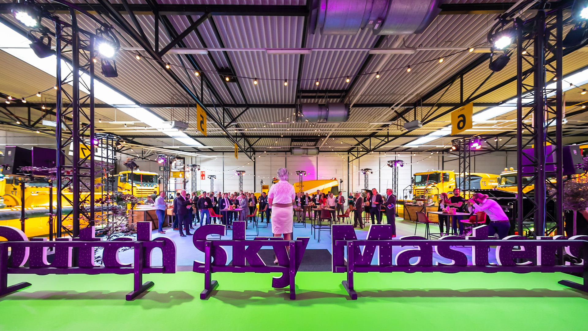 Dutch Sky Masters op Amsterdam Airport Schiphol in OT gebouw en FMTC terrein.