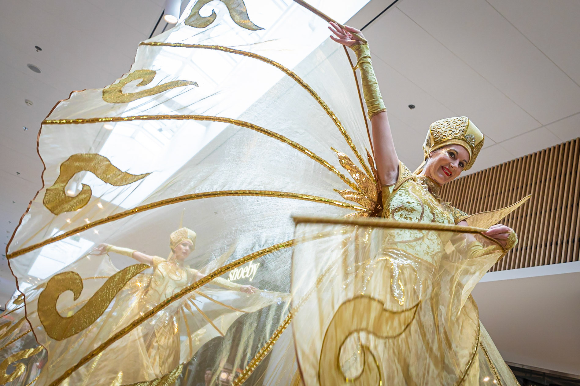 Glamour Day in winkelcentrum De Koperwiek te Capelle aan den IJssel.