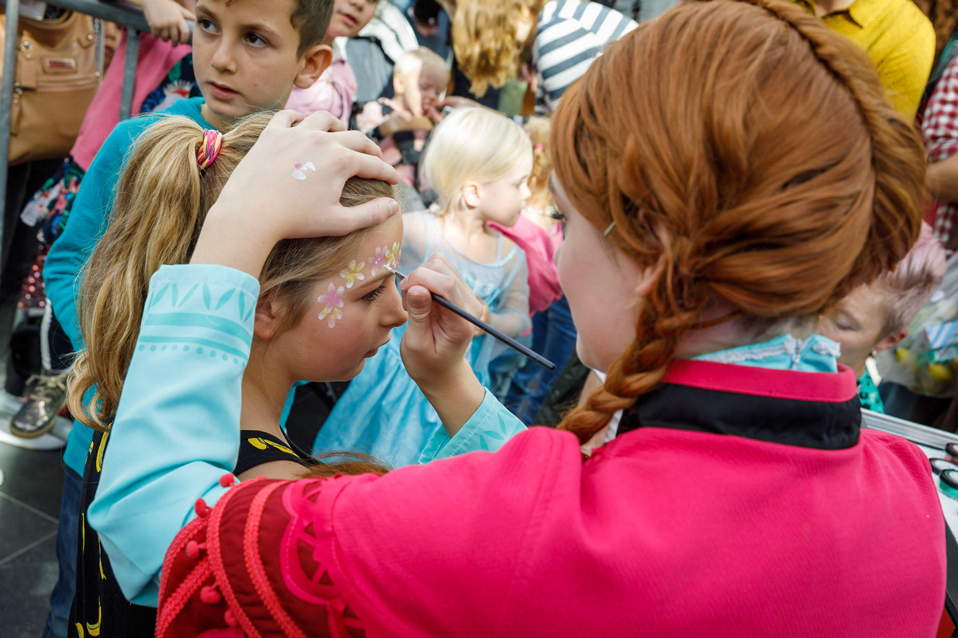 Heropening winkelcentrum Koningshoek te Maassluis.