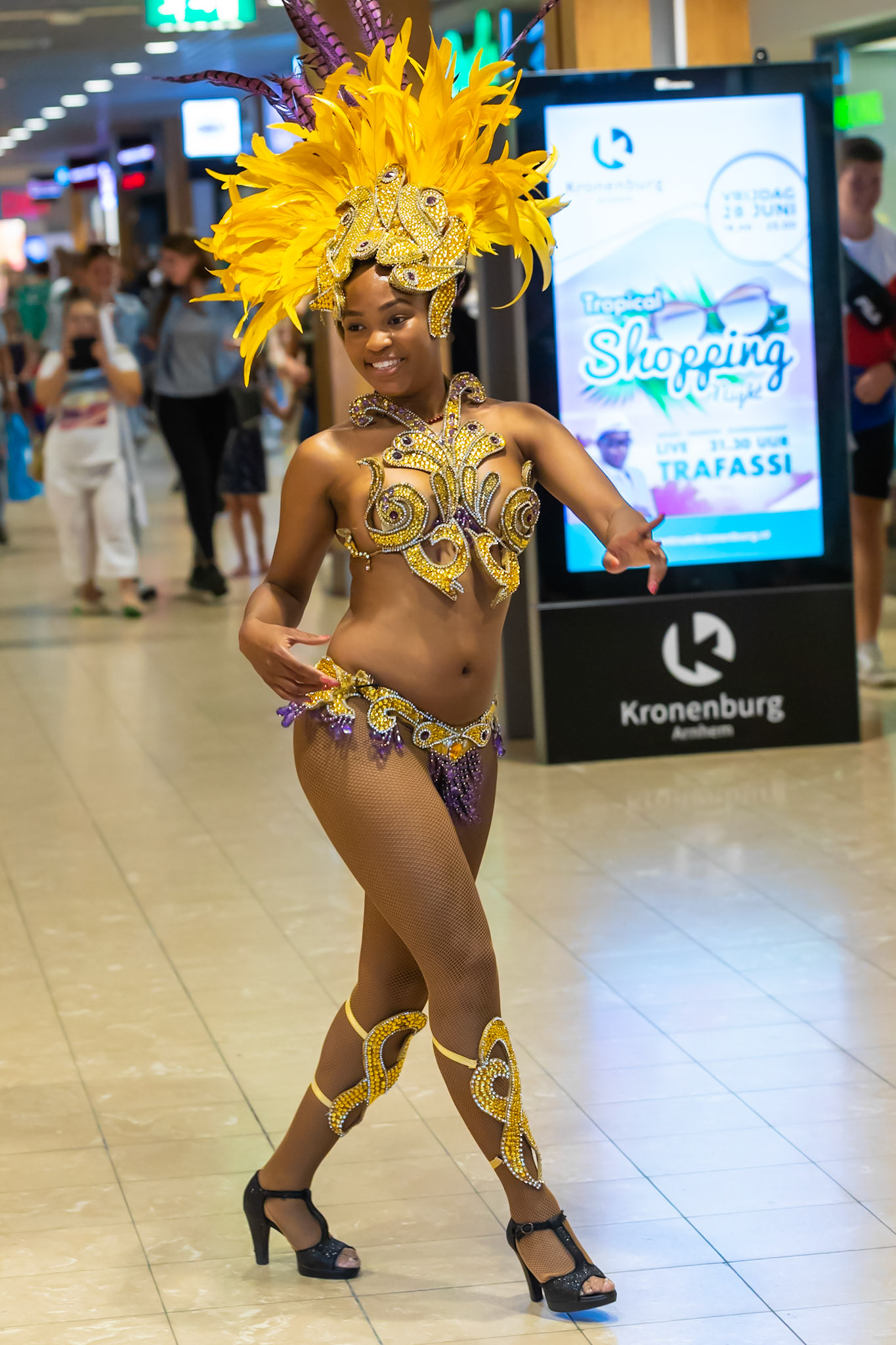 Tropical Shopping Night in WC Kronenburg te Arnhem.