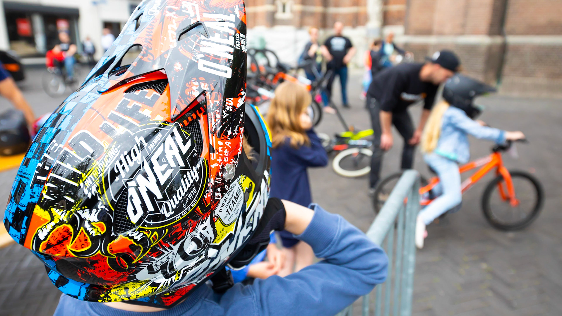 Urban City Cross in winkelcentrum Arendshof in Oosterhout.