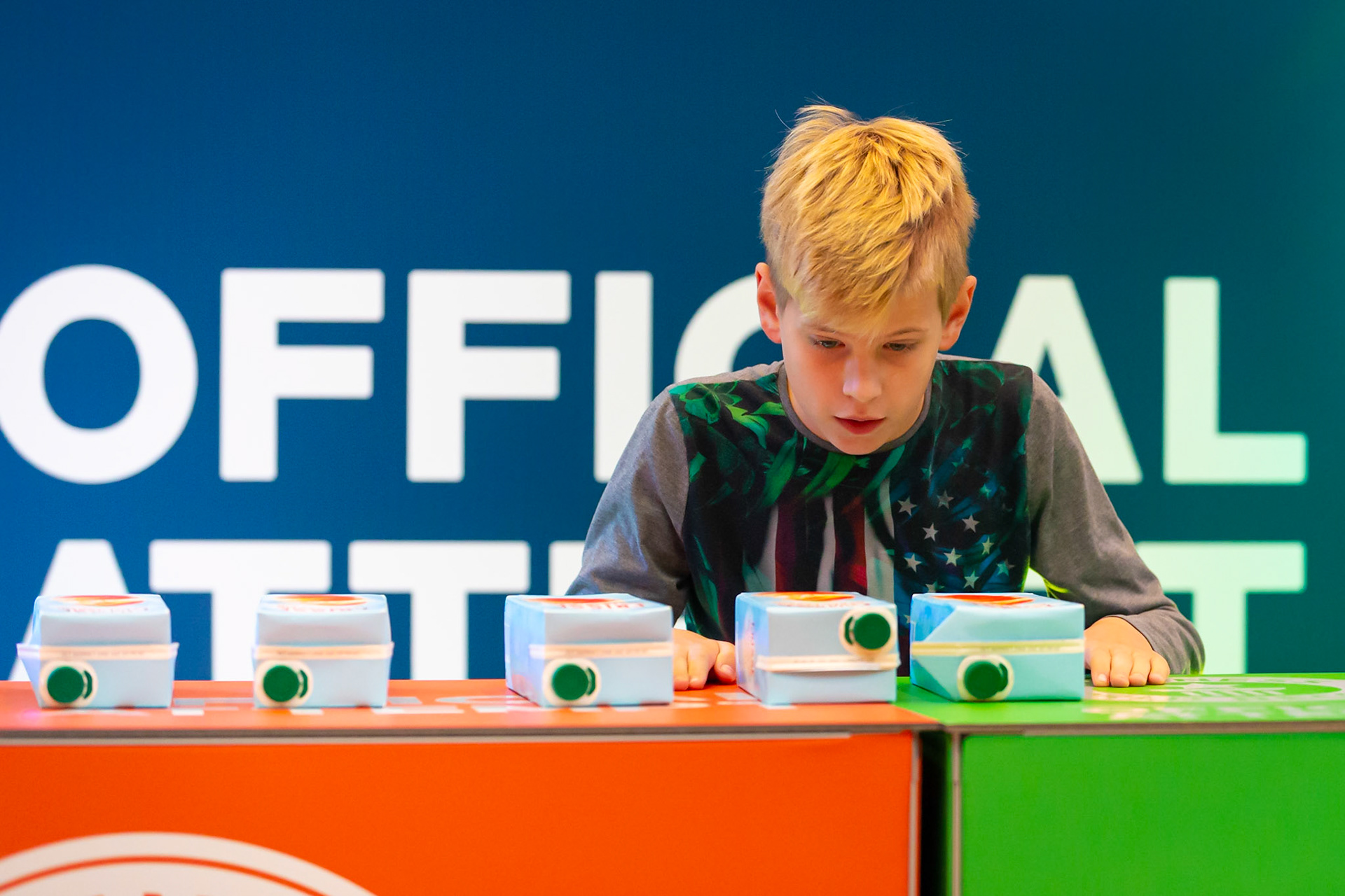 Guinness World Records Live in winkelcentrum Kronenburg te Arnhem.