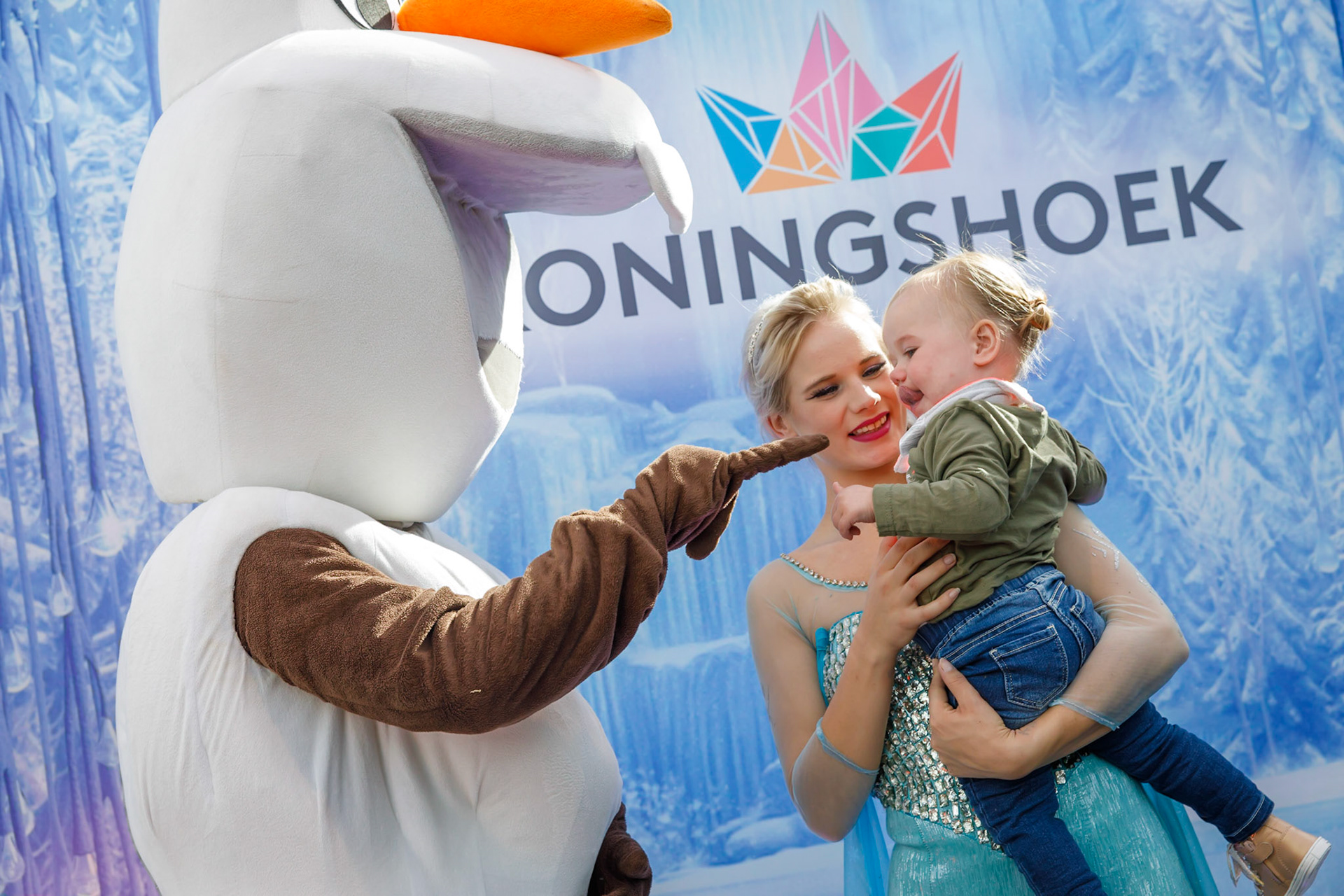 Heropening winkelcentrum Koningshoek te Maassluis.