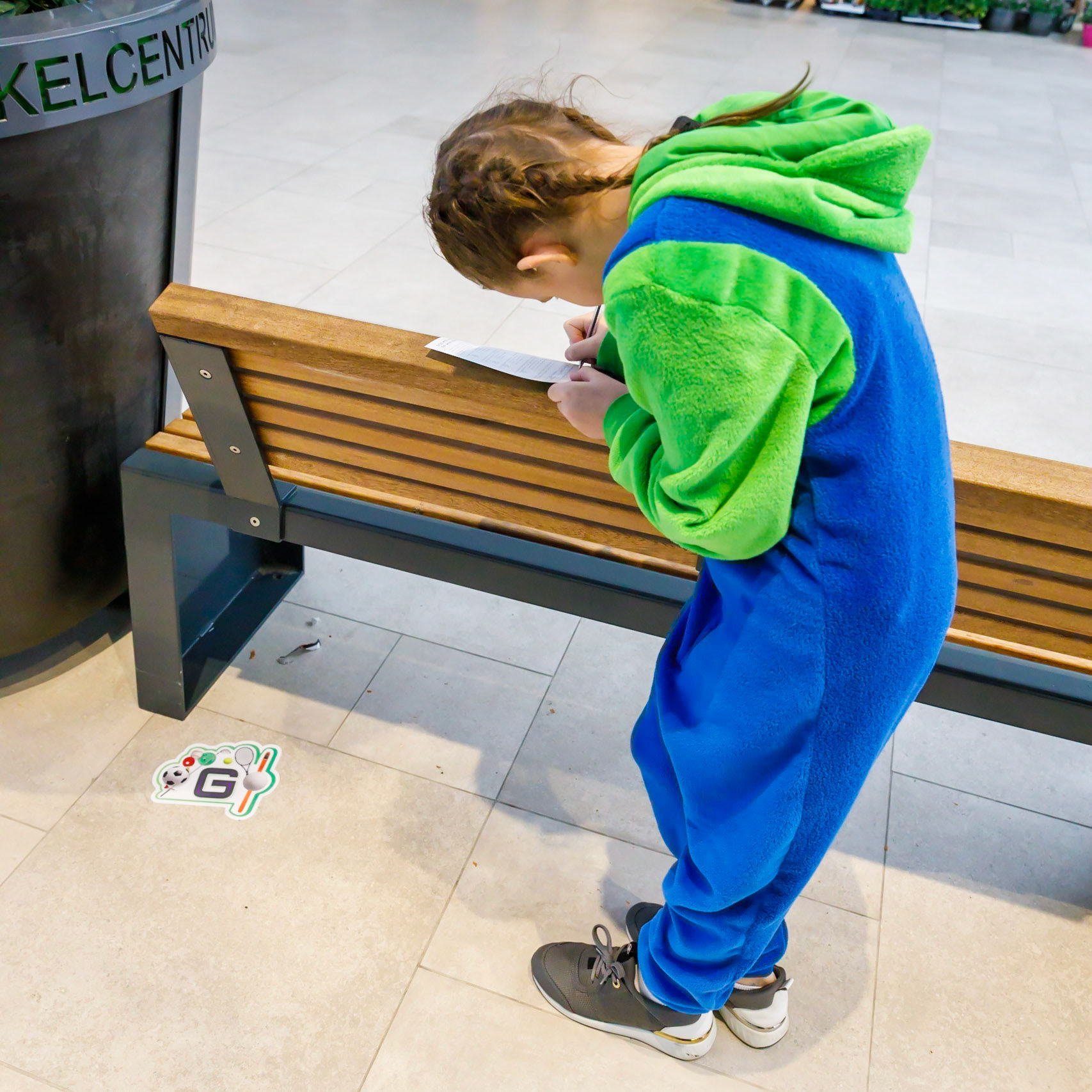 Fit Kids in winkelcentrum Presikhaaf te Arnhem.