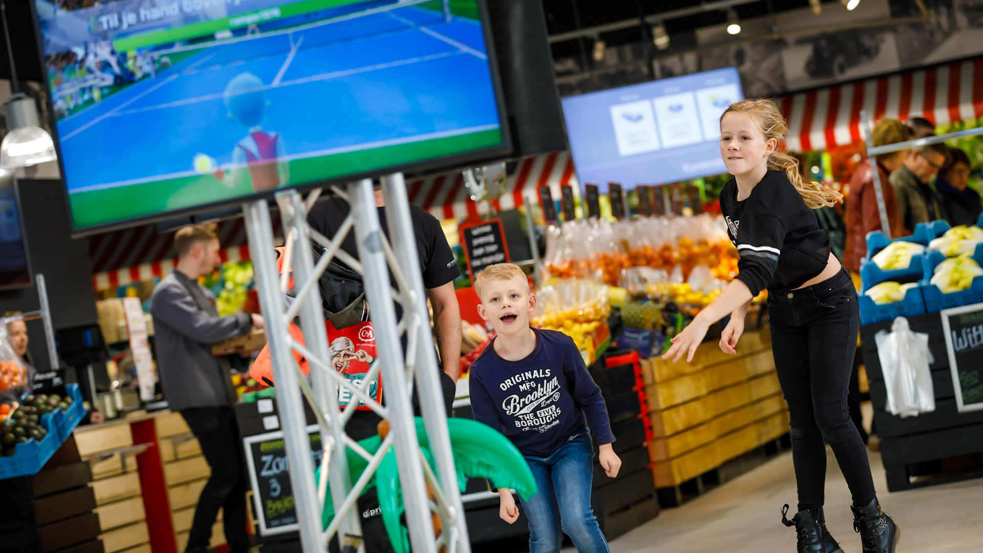 Fit Kids in winkelcentrum Presikhaaf te Arnhem.