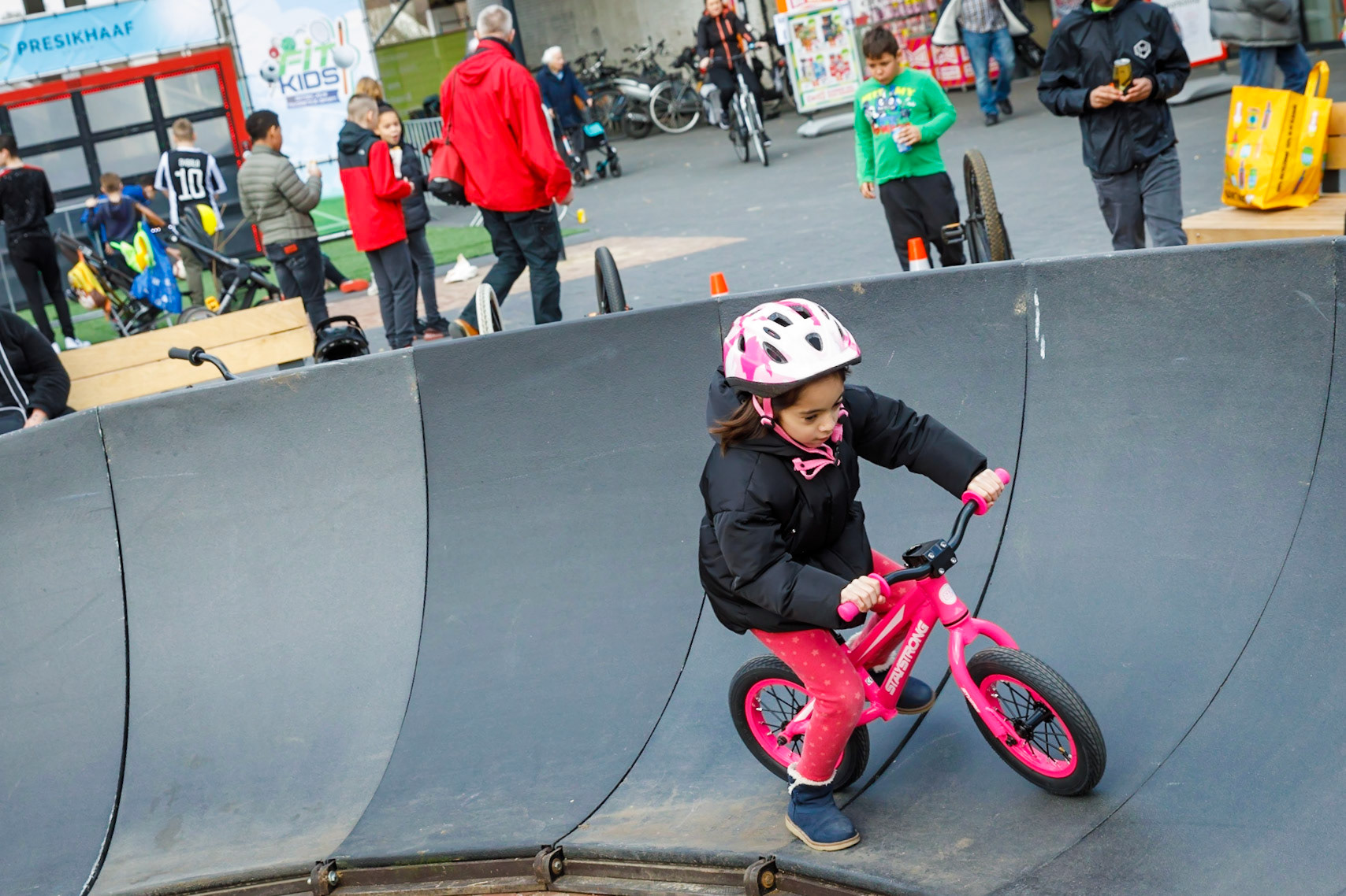 Fit Kids in winkelcentrum Presikhaaf te Arnhem.
