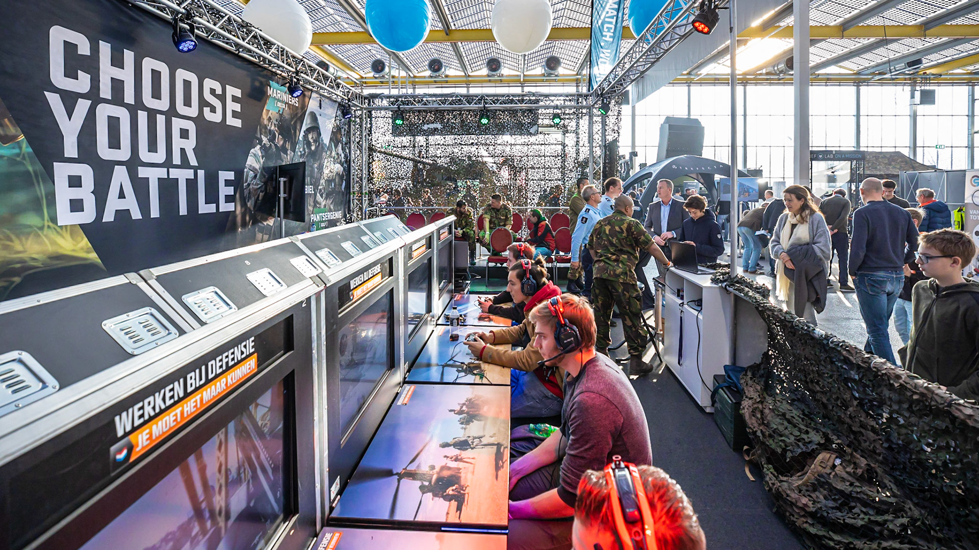 Bright Day Defensie in Expo Haarlemmermeer.