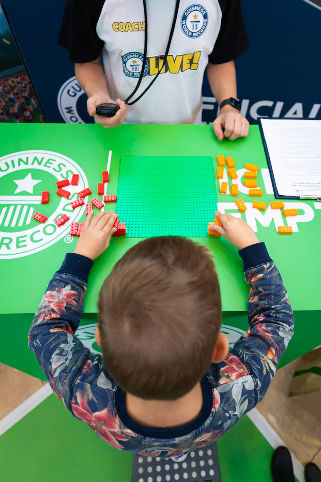 Guinness World Records Live in winkelcentrum Kronenburg te Arnhem.