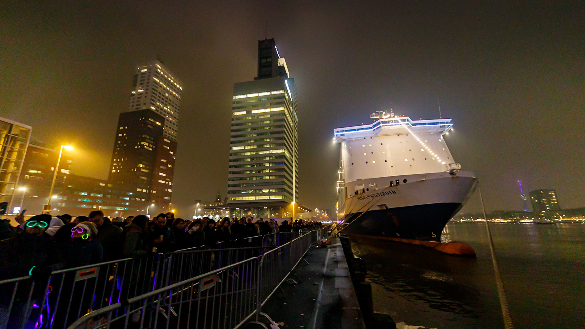 Het Nationale Vuurwerk Rotterdam 2019/2020.