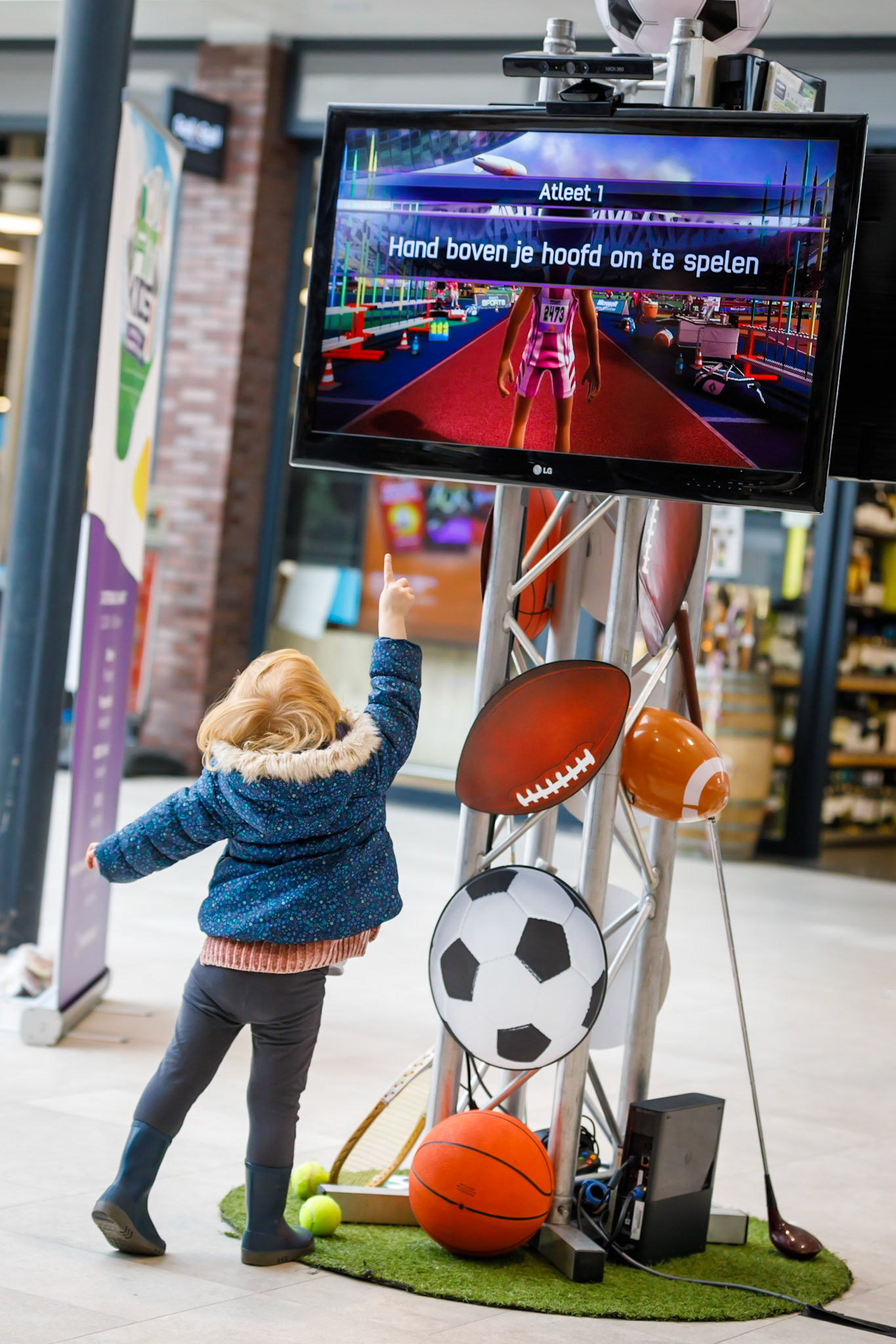 Fit Kids in winkelcentrum Presikhaaf te Arnhem.