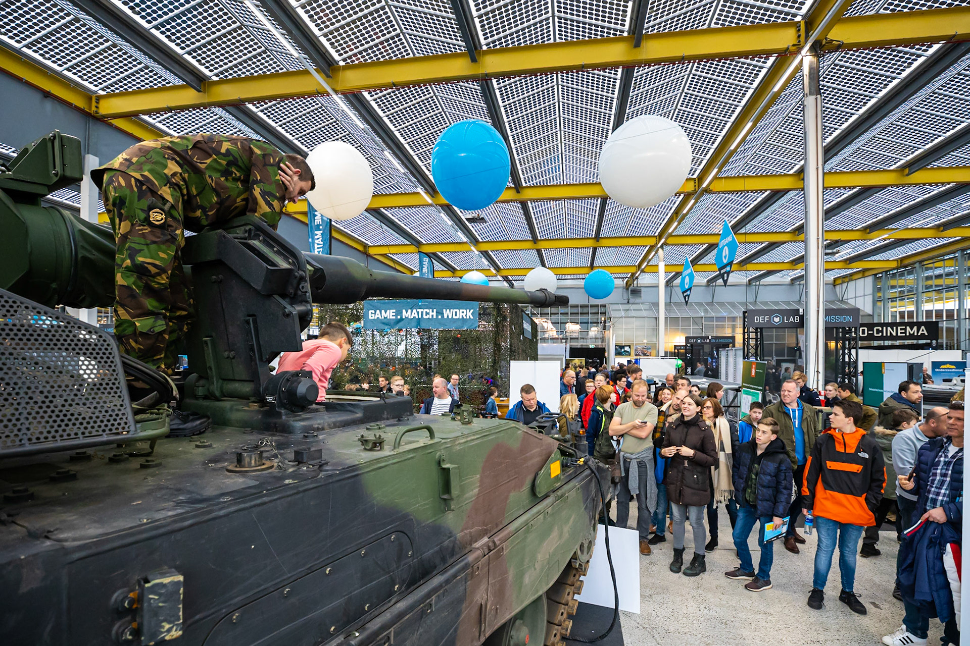 Bright Day Defensie in Expo Haarlemmermeer.