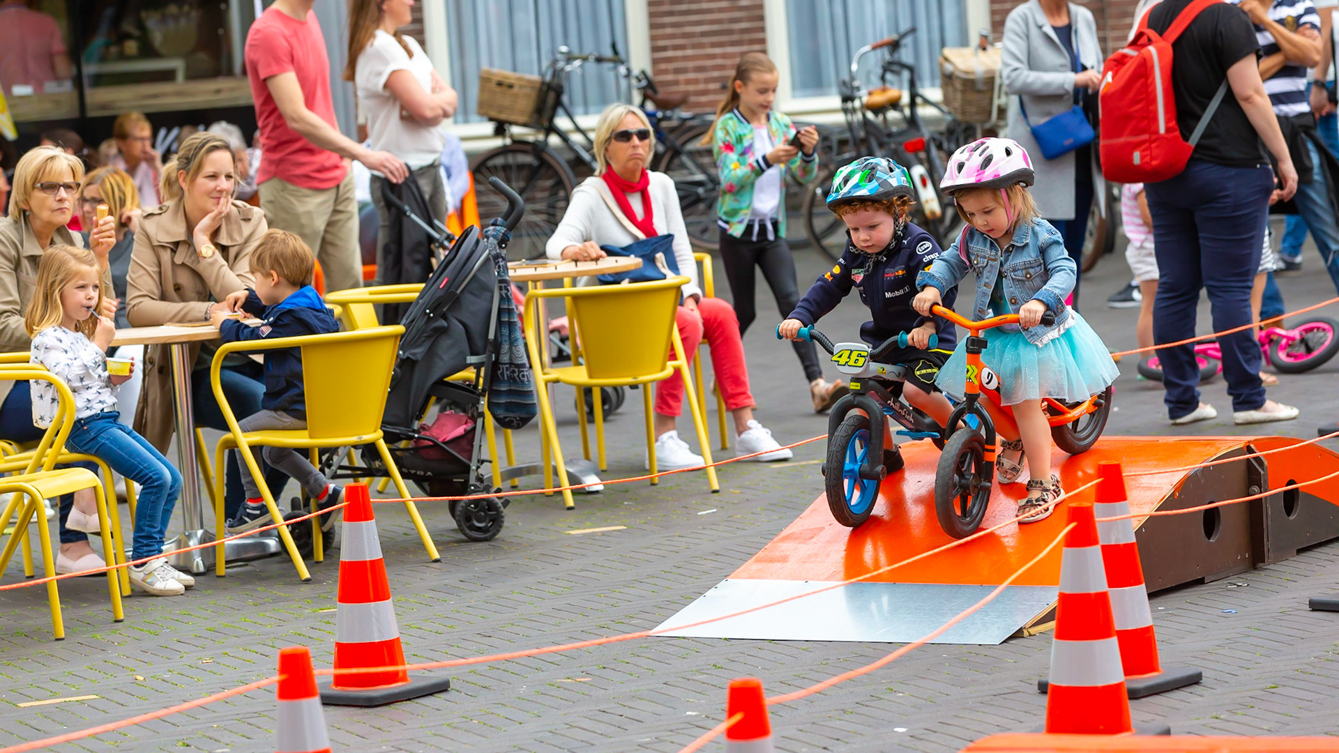 Urban City Cross in winkelcentrum Arendshof in Oosterhout.