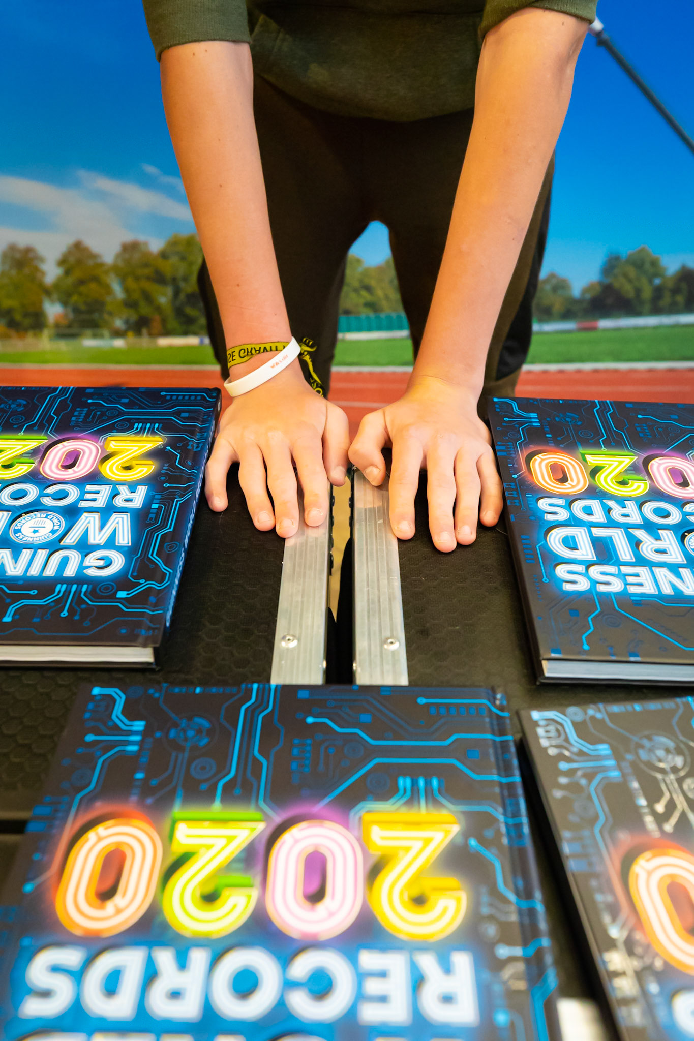 Guinness World Records Live in winkelcentrum Kronenburg te Arnhem.