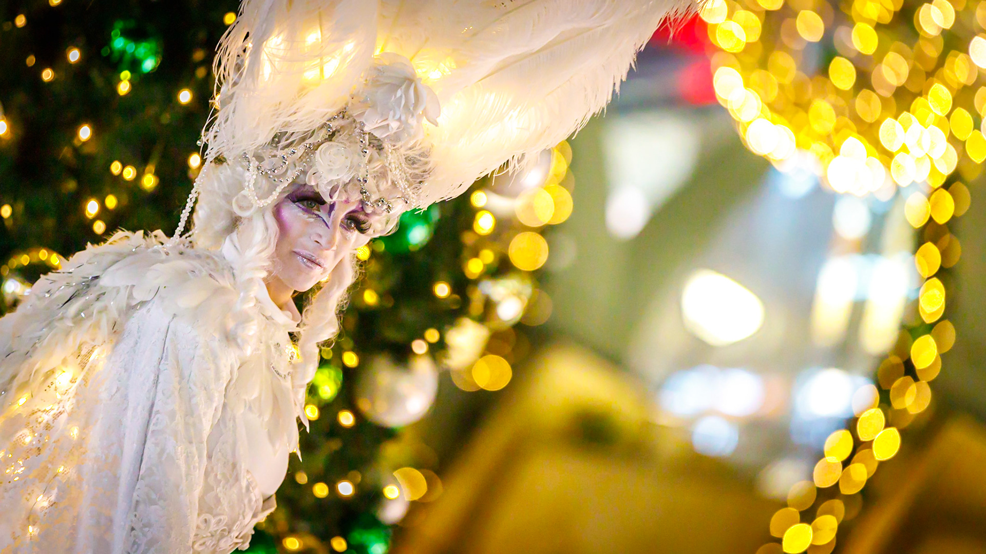 The Christmas Button in de Koopgoot Rotterdam.