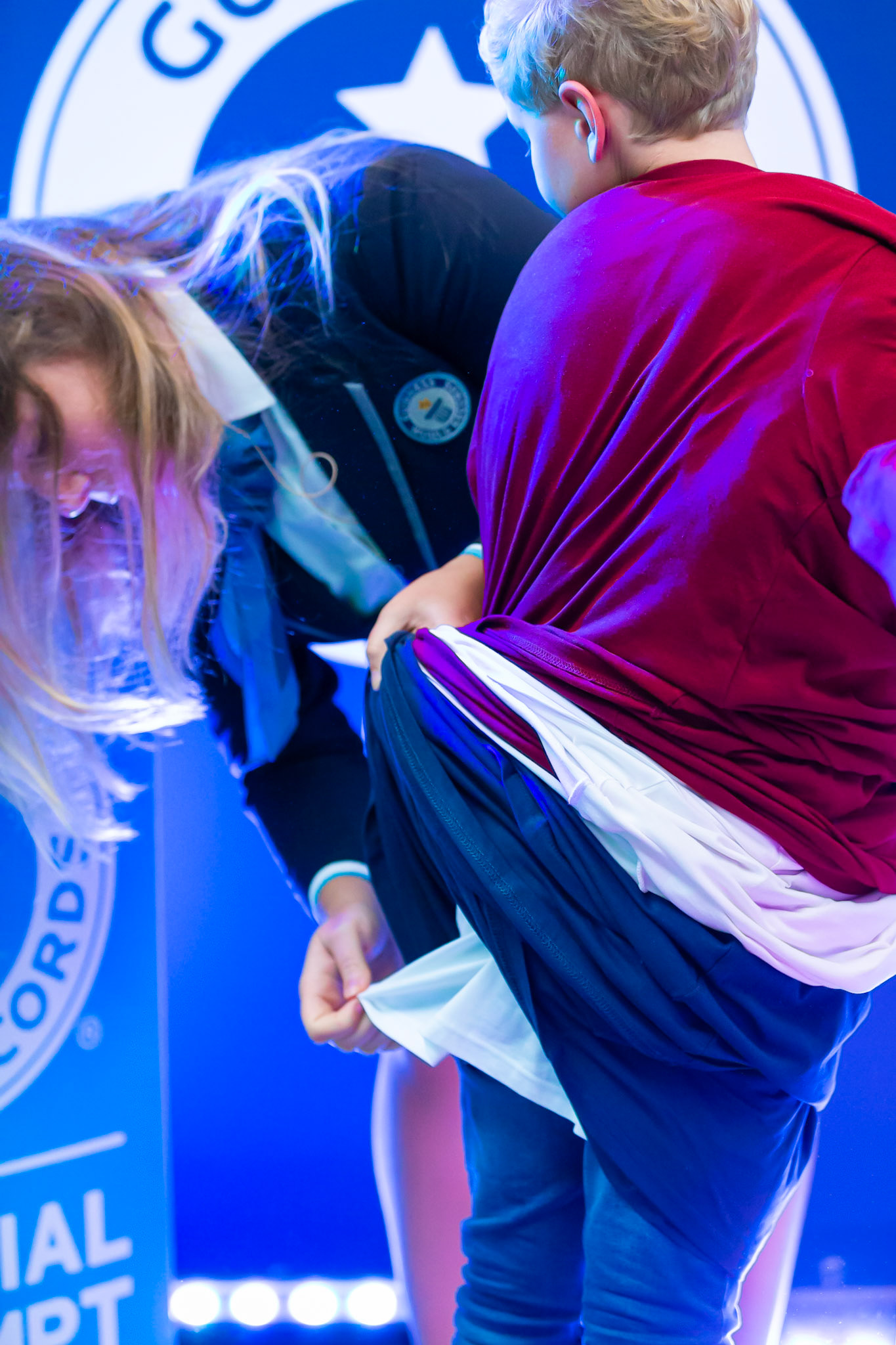 Guinness World Records Live in winkelcentrum Kronenburg te Arnhem.