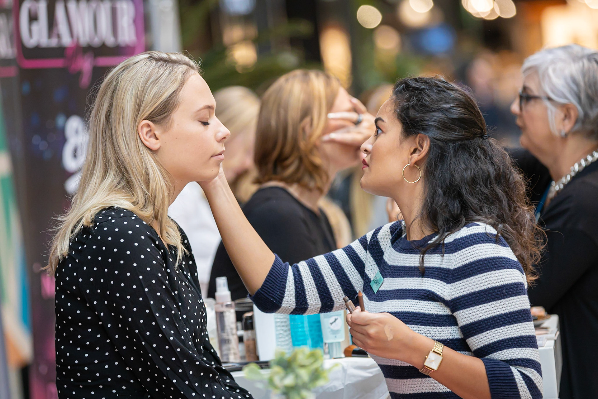 Glamour Day in winkelcentrum De Koperwiek te Capelle aan den IJssel.