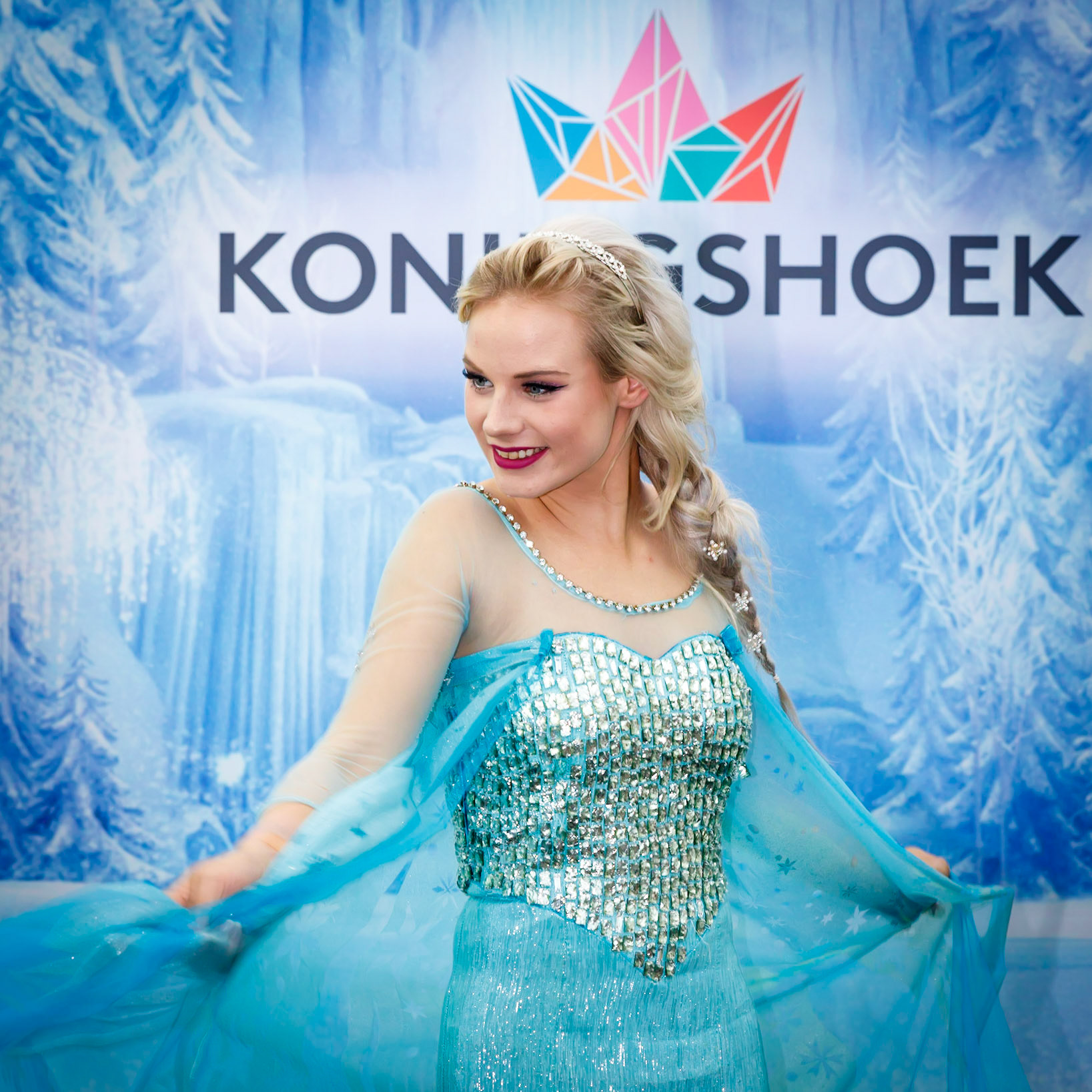 Heropening winkelcentrum Koningshoek te Maassluis.