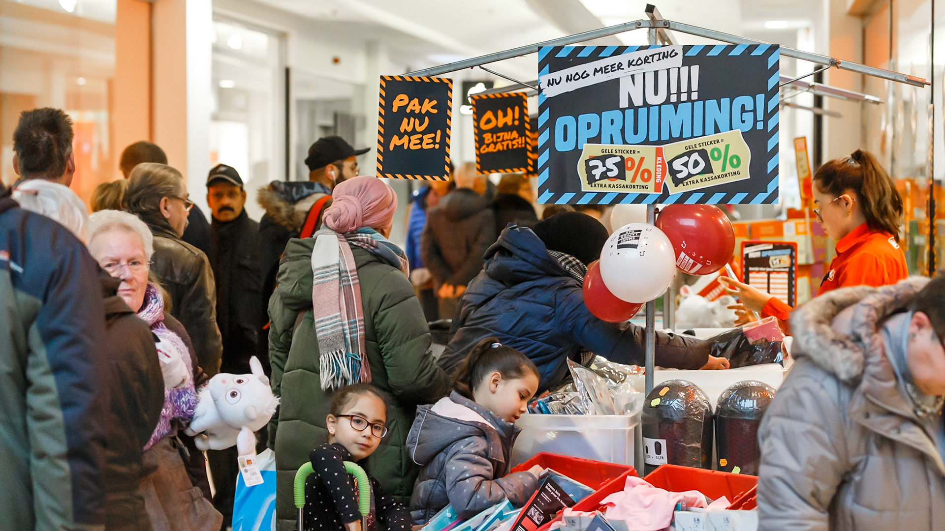 Smart Lappen Dag in de Roselaar te Roosendaal.