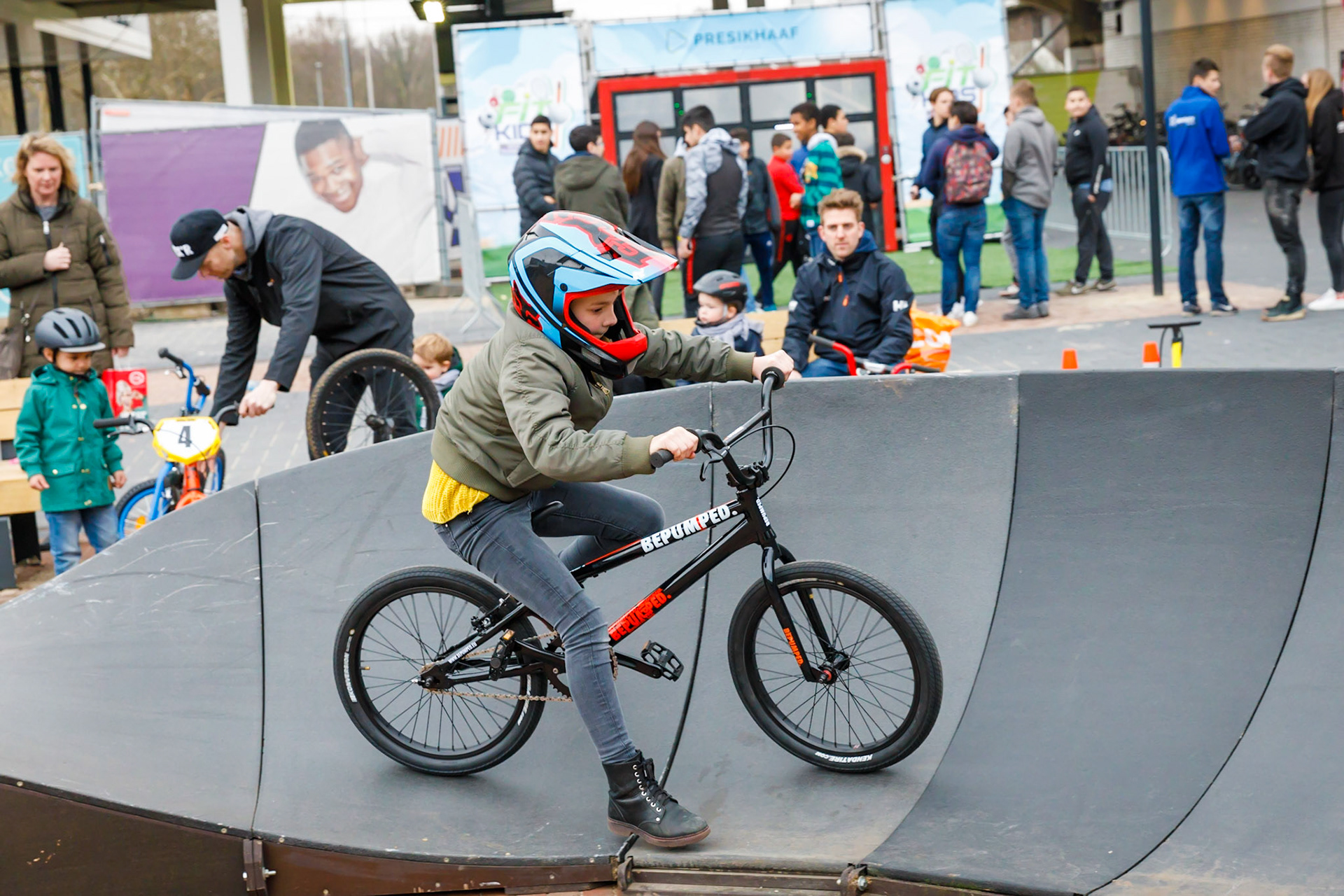 Fit Kids in winkelcentrum Presikhaaf te Arnhem.