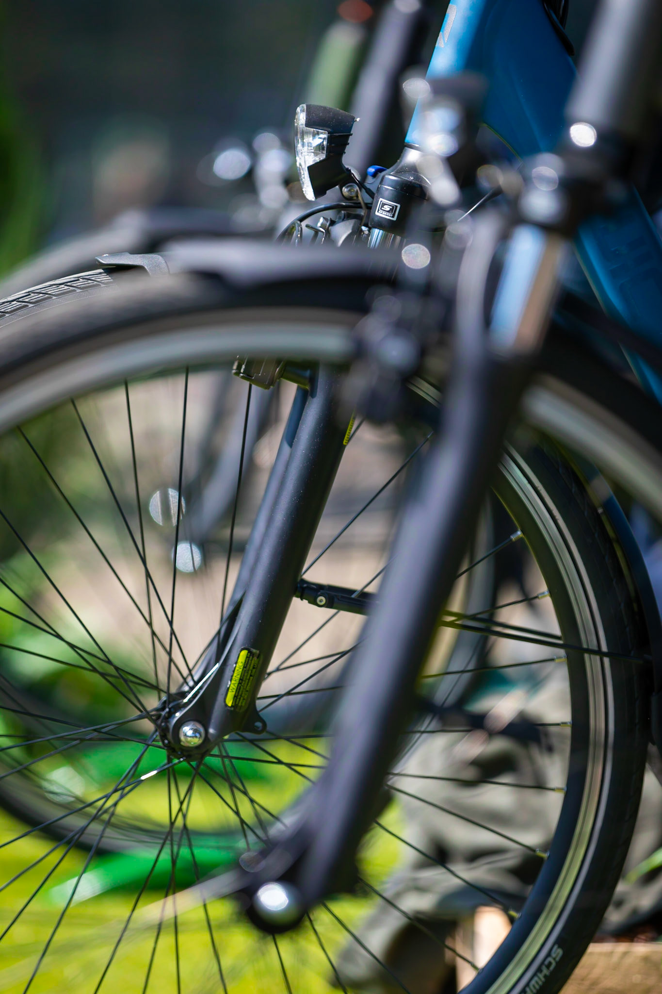 Spring op de fiets in de Gelderse streken te Den Haag.