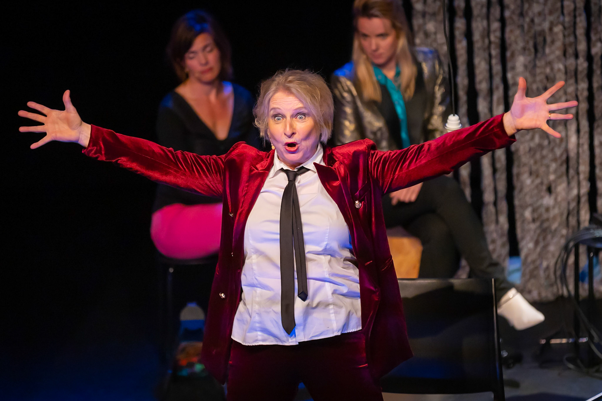 Fiere Vrouwen 'Good Girl' in theater De Omval in Diemen.