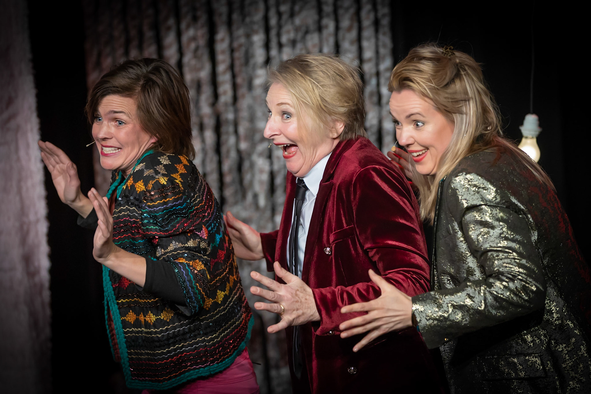 Fiere Vrouwen 'Good Girl' in theater Walhalla in Rotterdam.
