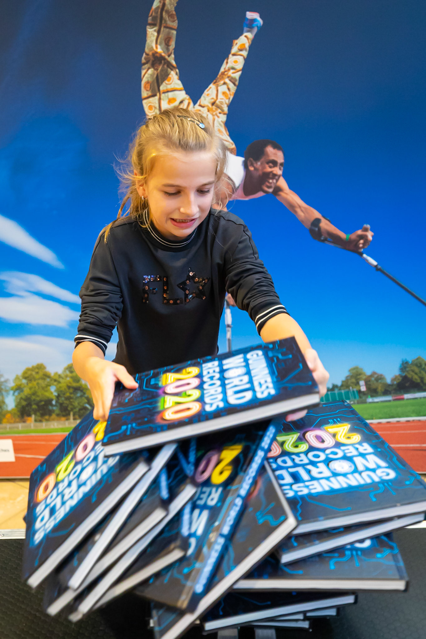 Guinness World Records Live in winkelcentrum Kronenburg te Arnhem.