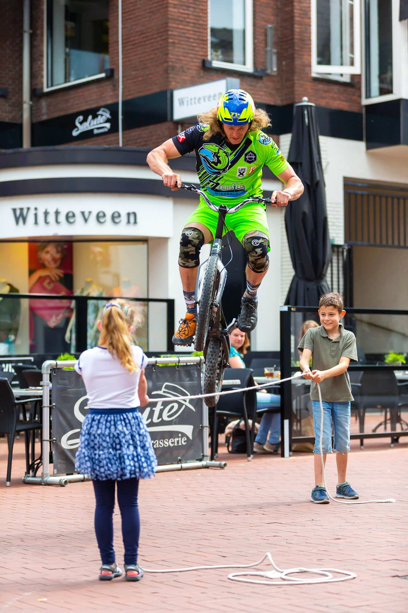 Urban City Cross in winkelcentrum Arendshof in Oosterhout.