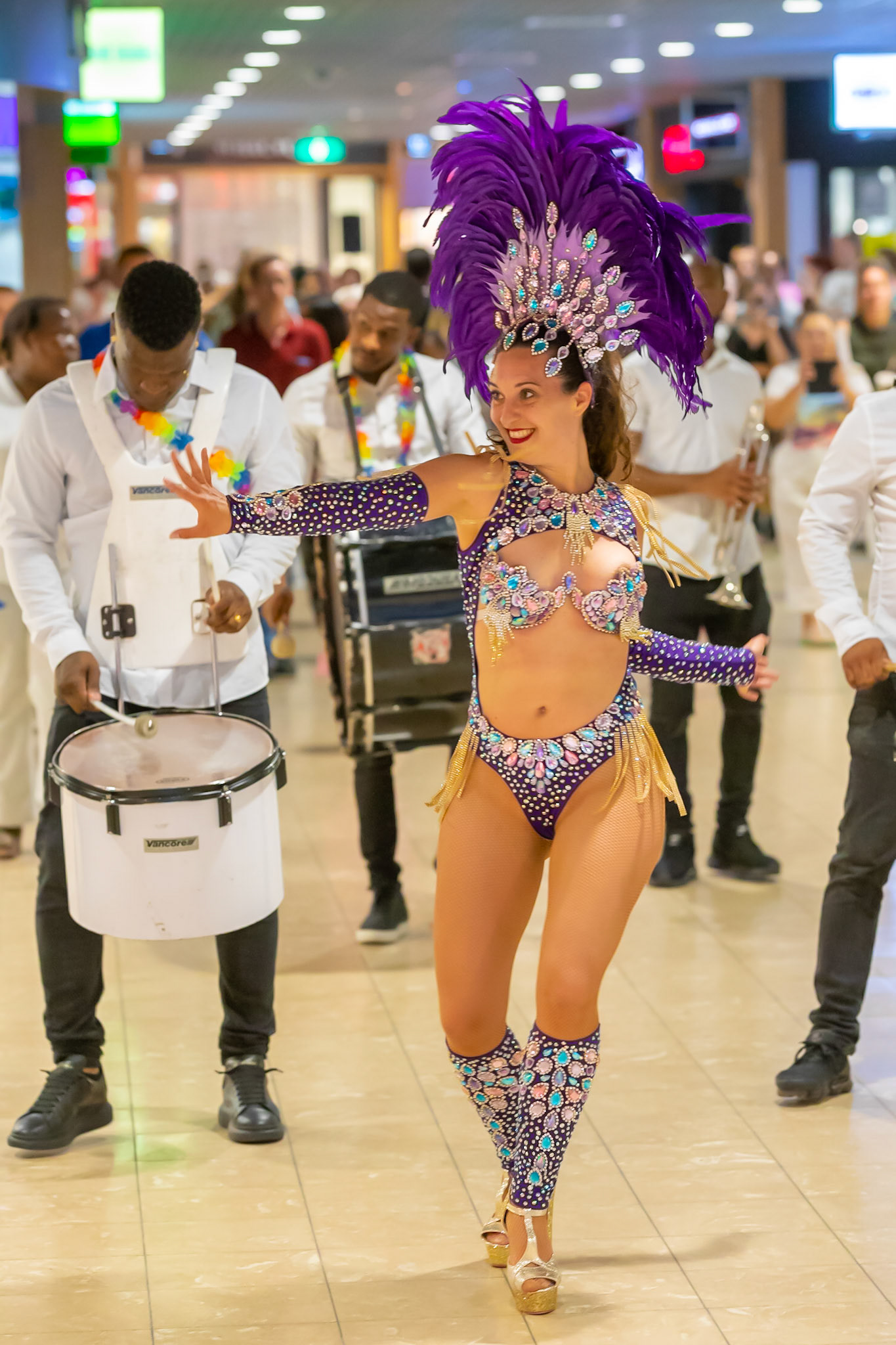 Tropical Shopping Night in WC Kronenburg te Arnhem.