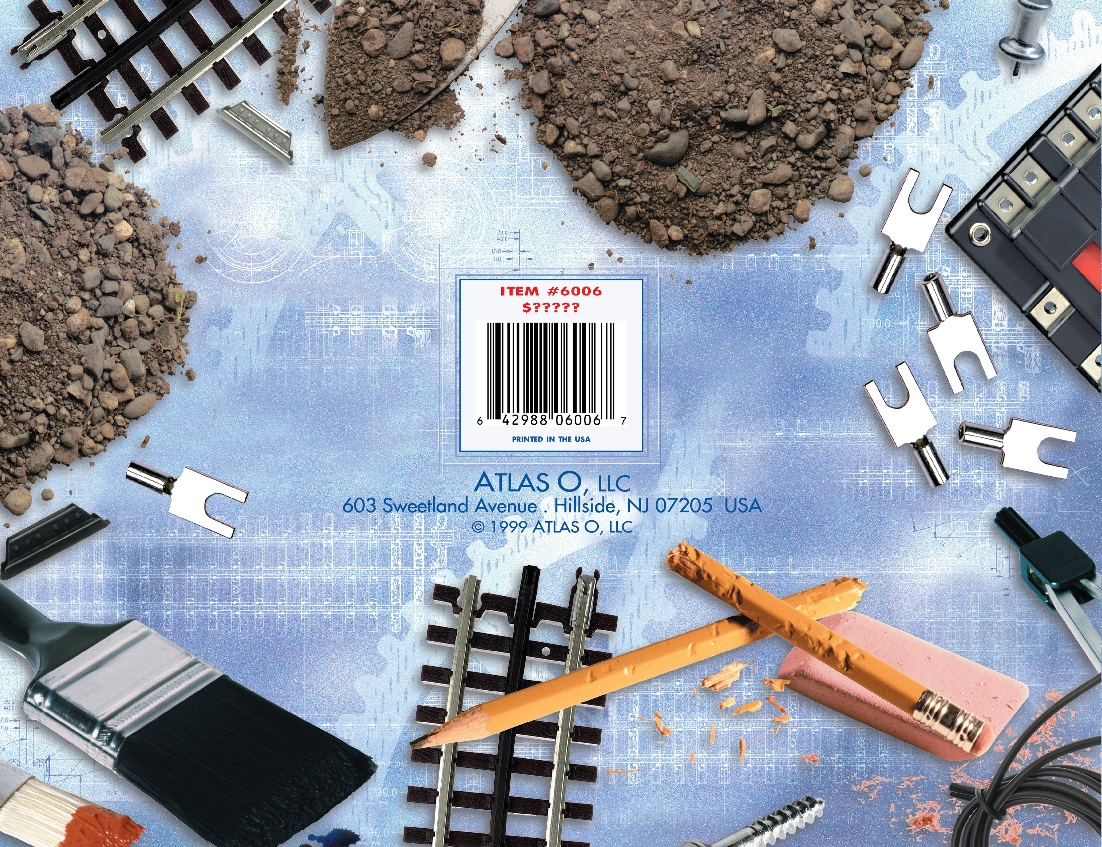 O Scale Layout Book - Back Cover