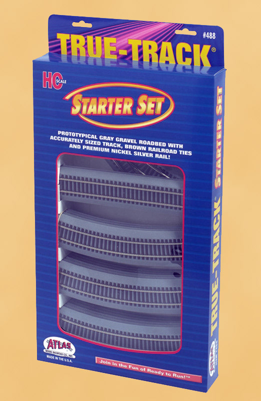 HO Scale Track packaging