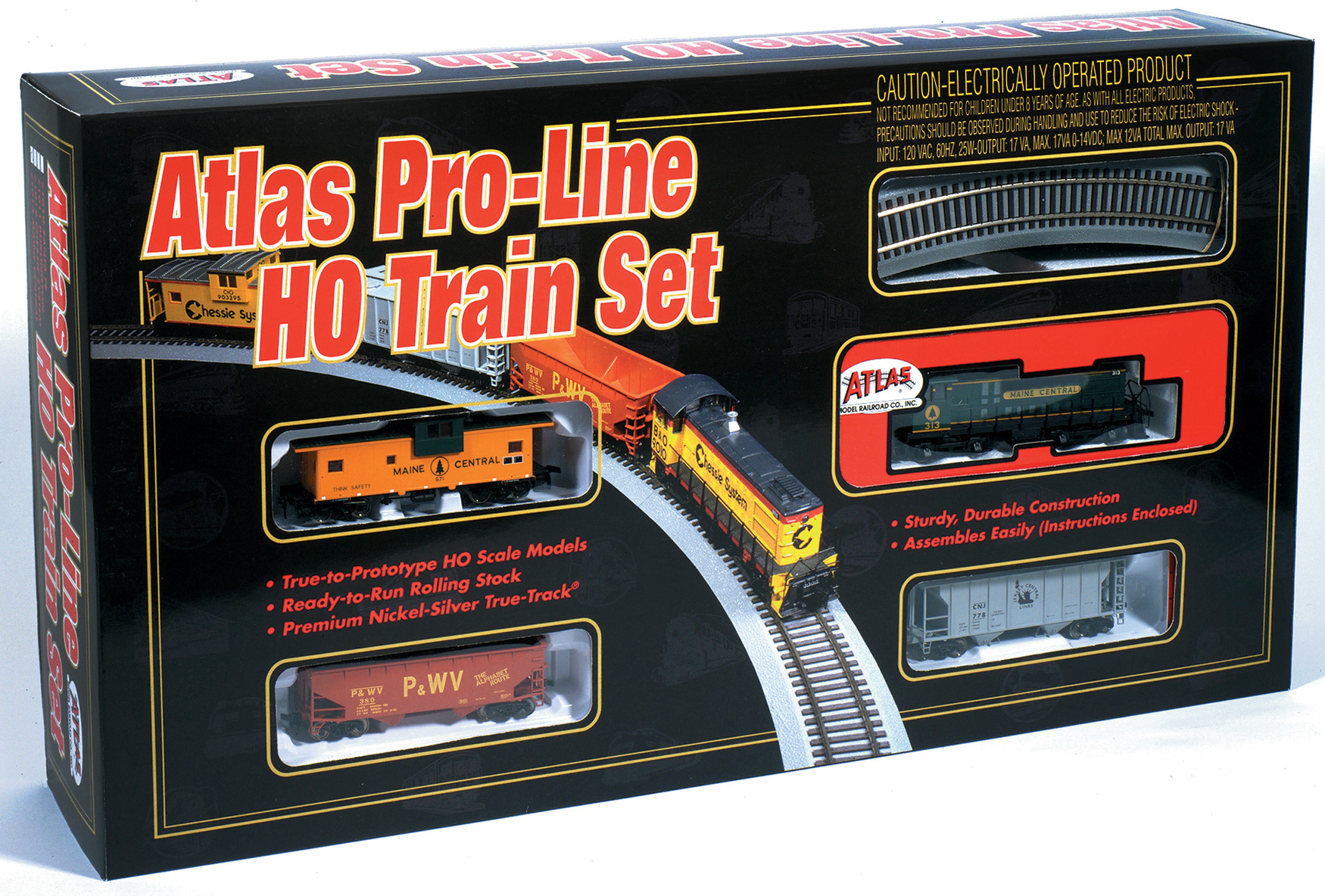 Atlas Pro-Line HO Train Set packaging