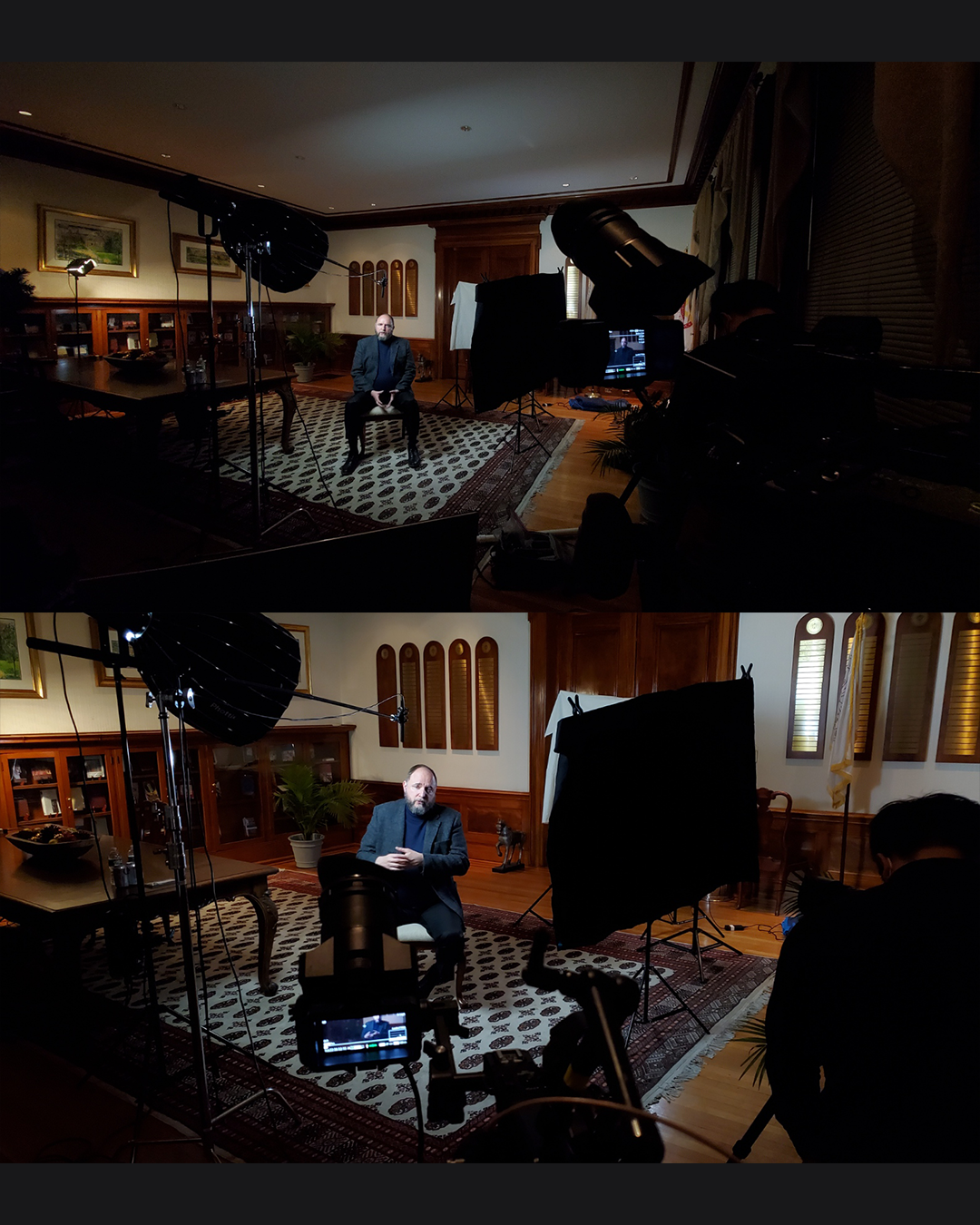 Interview Shoot, Brookline MA 