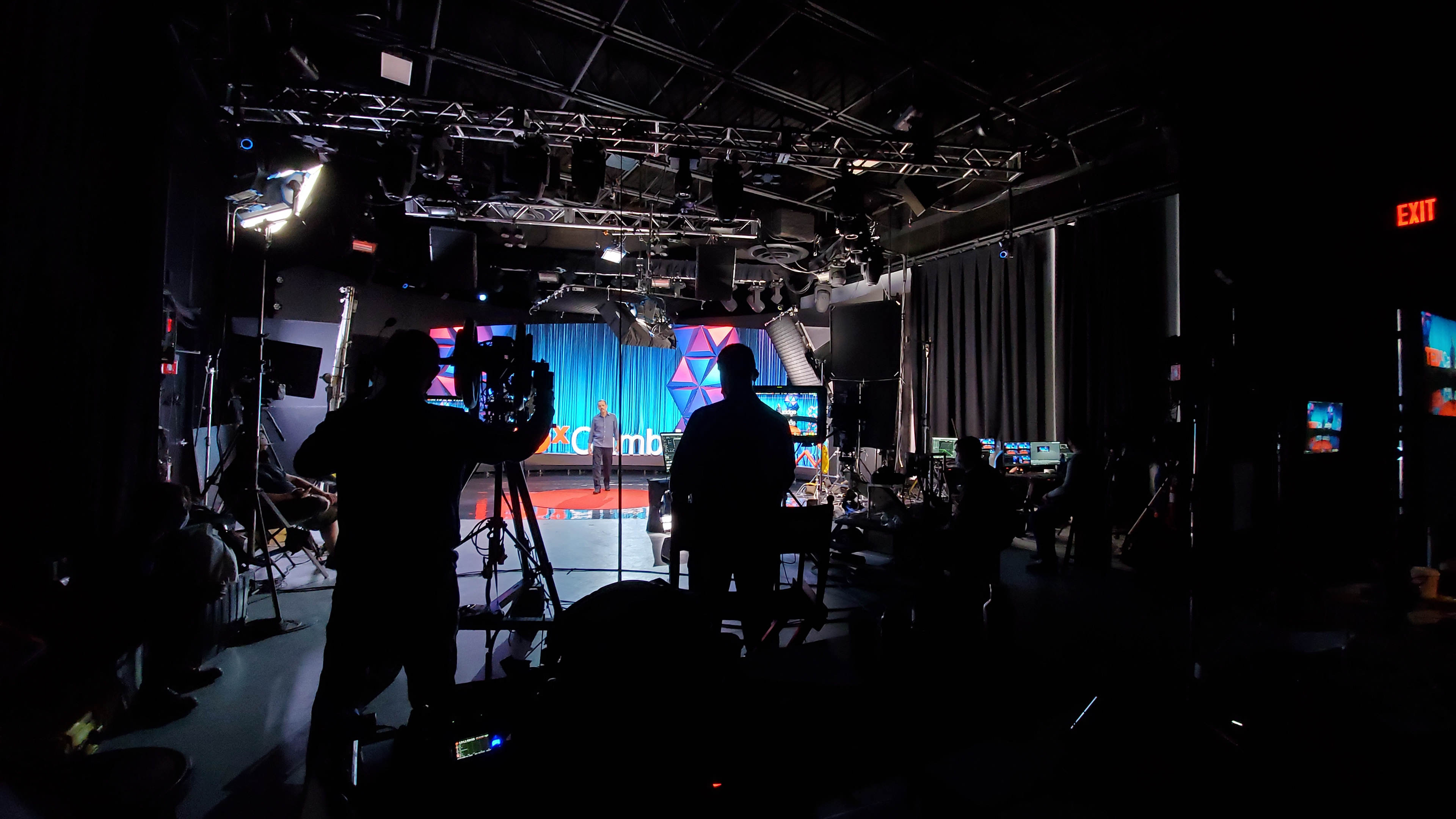 TEDx Shoot in Virtual Studio