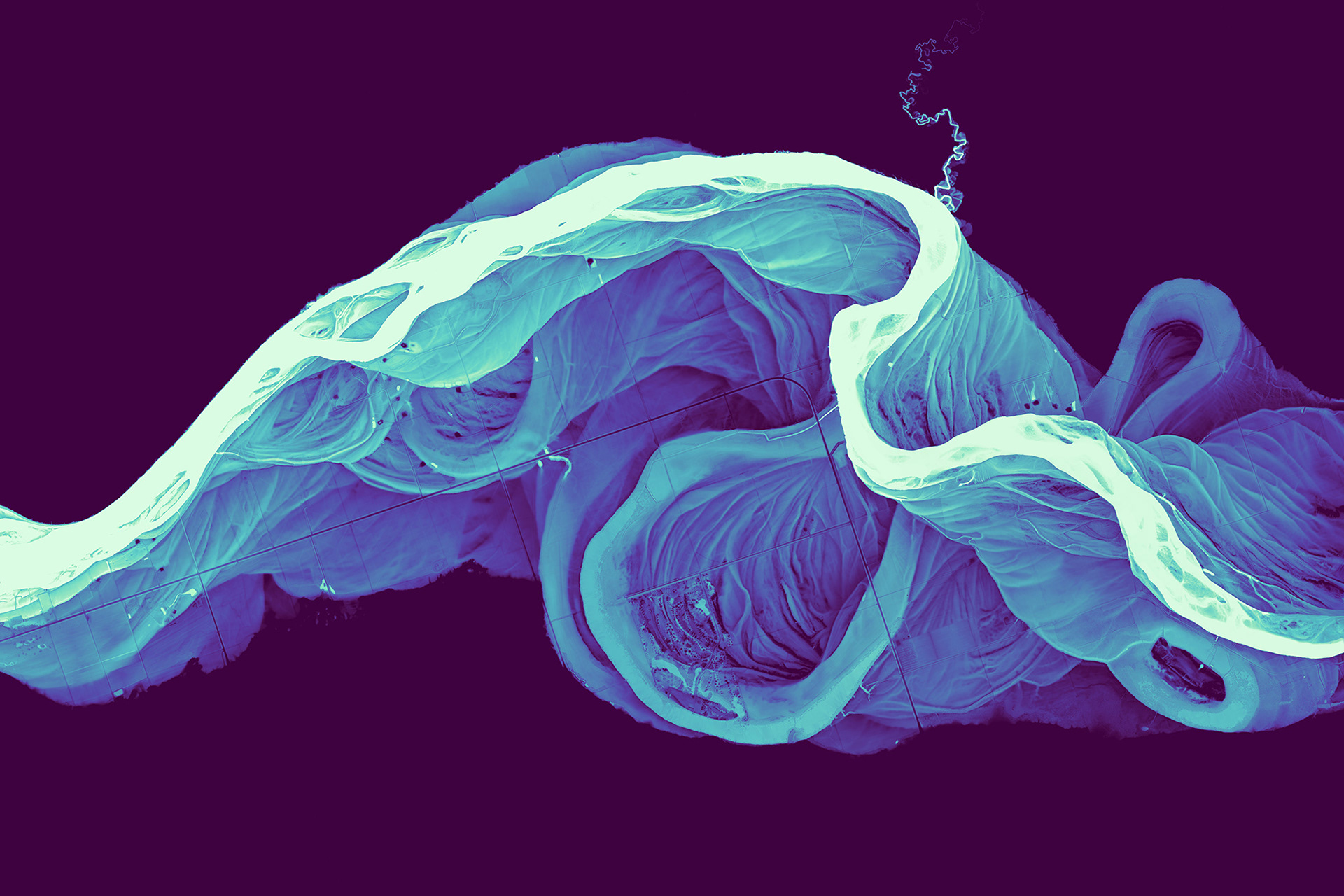 141 South Saskatchewan River Waves 18000 x 12000 pixels