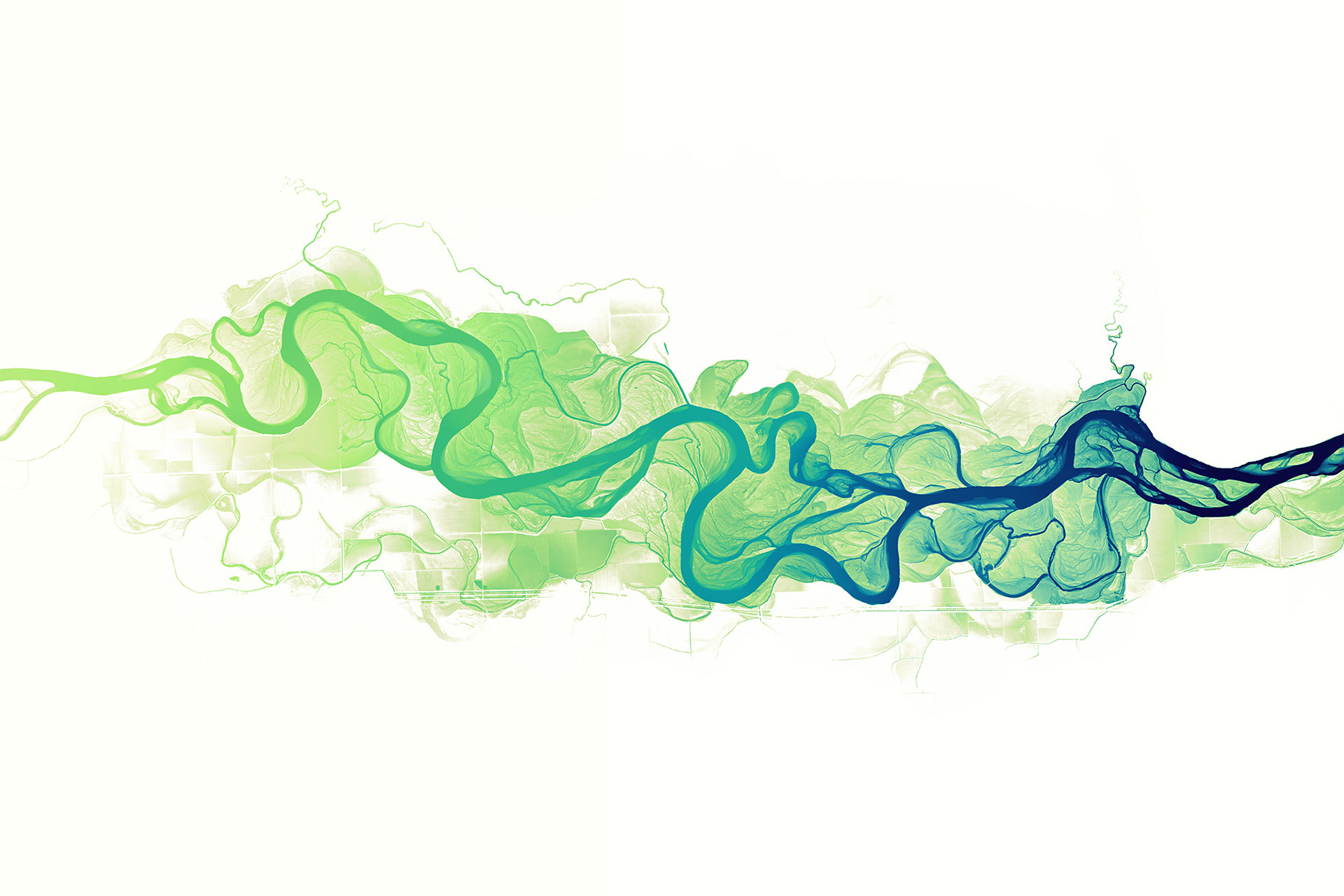 033 Yellowstone River Treasure Greens 18000 x 12000 pixels