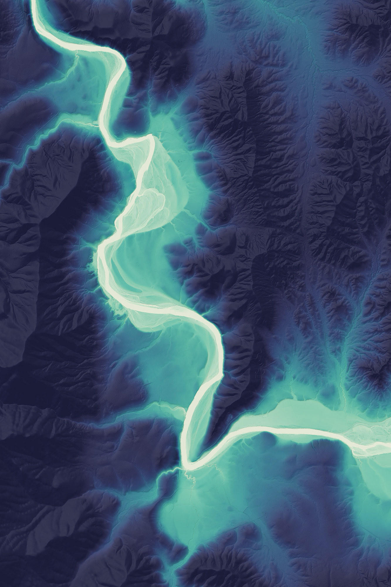 118 Rogue River Shadows 12000 x 18000 pixels